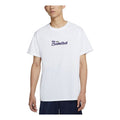 Nike Basketball Alphabet Embroidered Sports Round Neck Short Sleeve White DJ1553-100