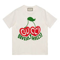 (WMNS) Gucci Beverly Hills Cherry T-Shirt 'Off White' 580762-XJCRJ-9095
