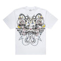 Men's Burberry SS21 Printing Loose Cotton Short Sleeve White 80406781