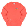 Nike Sportswear x French Terry Round Neck Pullover 'Orange Red' DJ6915-814