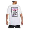 Nike Sportswear Back Logo Alphabet Abstract Pattern Round Neck Short Sleeve White DQ1408-100