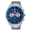 CASIO EDIFICESeries Men'ses EFV-590D-2AVUPF /Silver Waterproof Mens Blue Analog EFV-590D-2AVUPFD