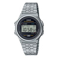 Casio Youth Digital Watch 'Silver Black' A171WE-1AEF