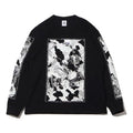 Men's Nike SS22 ACG Large Abstract Rock Pattern Printing Round Neck Pullover Black DQ4962-010