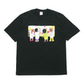 Supreme SS19 Kids Tee Back Kids Graffiti Round Neck Short Sleeve Unisex Black SUP-SS19-263