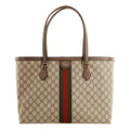 (WMNS) Gucci Ophidia GG Middle-Sized Tote Bag 'Brown' 631685-96IWB-8745