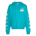 Off-White SS20 Hooded Sweatshirt Men Blue OMBB037R20E300023948