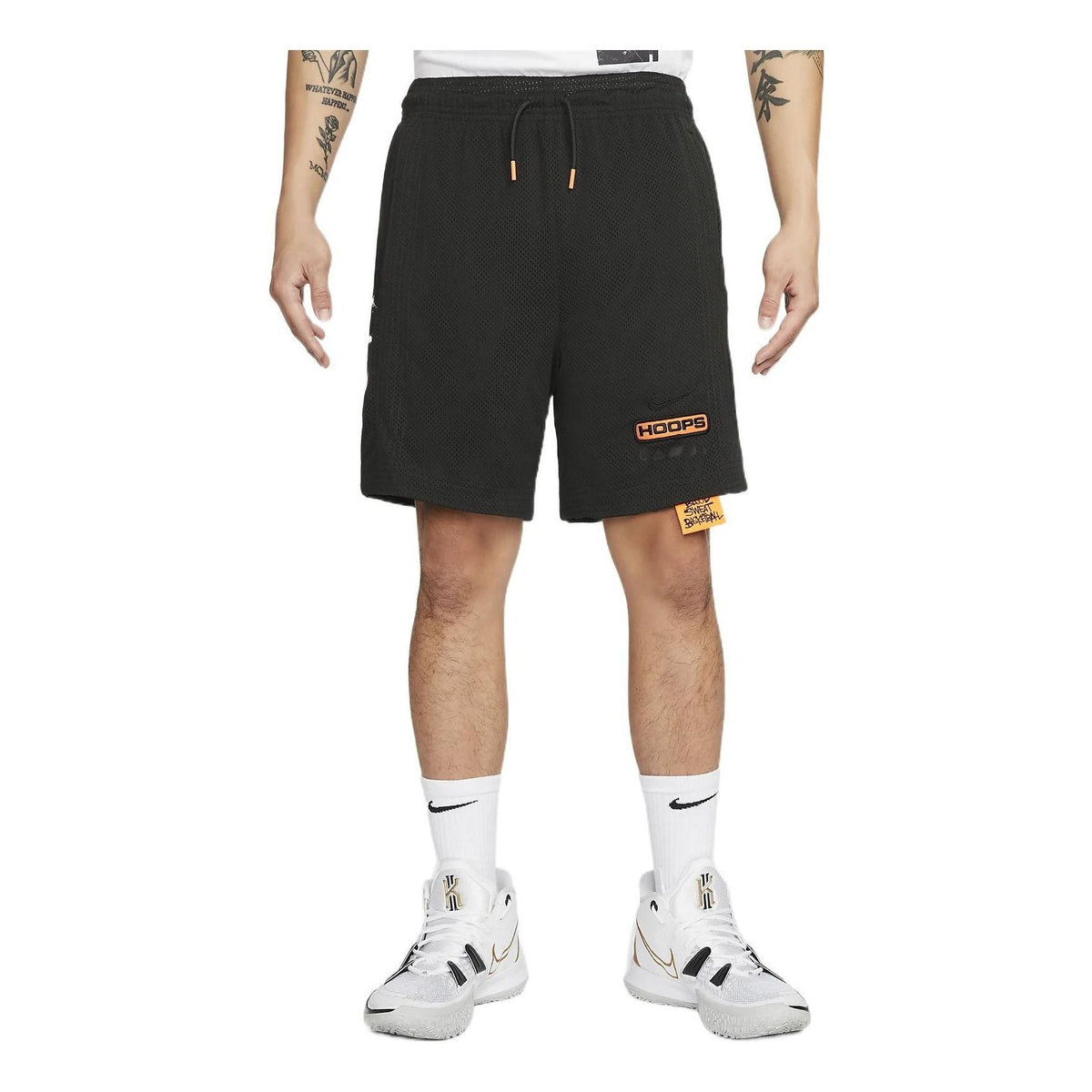 Nike SS22 Dri-FIT Printing Straight Loose Shorts Black DH6724-352