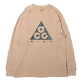 Men's Nike x ACG Basic logo Long Sleeves Gray T-Shirt BQ7203-247