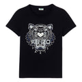 KENZO Classic Tiger Head Printing Short Sleeve Black F852TS7214Y2-99