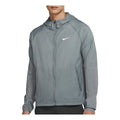 Nike logo Printing Reflective Woven Casual Sports Hooded Jacket 'Grey Blue' CU5359-084
