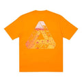 PALACE TRI-Lager Tee Triangle Logo Printing Short Sleeve Orange T-Shirt PAL-FW20-321