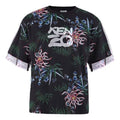 KENZO Micro Mark Logo Printing Casual Short Sleeve Black FA52TS621907-99
