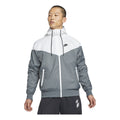 Nike Sportswear Windrunner Sports Training hooded Woven Jacket Gray White DA0002-084