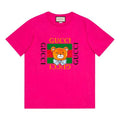 Kai x Gucci Crossover SS21 Loose Round Neck Short Sleeve Purple Red 548334-XJDJI-5251