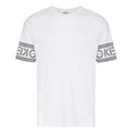 Men's KENZO Cotton logo Printing Casual Short Sleeve White F005TS0434BD-01