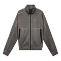 Nike Sportswear Embroidered Logo Knit Sports Jacket Gray DA7177-010