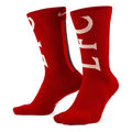 Nike Snkr Sox Crew Liverpool Soccer/Football Sports Mid Tops Socks One Pair Red DM3276-687