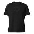 Burberry Logo Pattern Cotton Short Sleeve Black 80360241