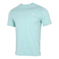 Nike MENS Sportswear Club Embroidered Small Hook Crew Neck Short Sleeve T-Shirt Green Light green AR4999-382