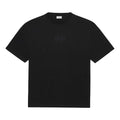 Balenciaga SS21 Logo Pattern Round Neck Short Sleeve Unisex Black 641655TKV711069