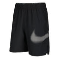 Nike DRI-FIT Logo Printing Elastic Waistband Shorts Black DX6306-010