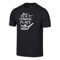 Nike DRI-FIT Running Quick Dry Breathable Athleisure Casual Sports Short Sleeve Black AO0651-010