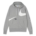 AS Men's Nike Sportswear SWOOSH FZ FT Hoodie DK GREY HEATHER DD6088-063