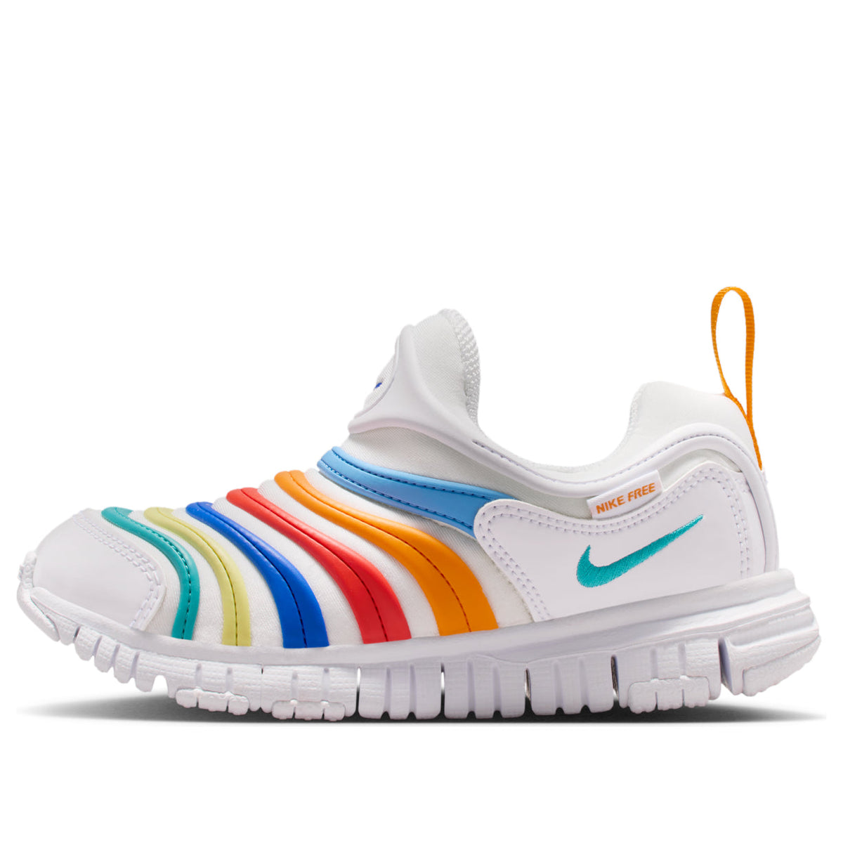 (PS) Nike Dynamo Free 'White Multi-Color' 343738-106