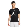 Air Jordan Men's Logo Print Crew Neck Black CJ0921-011