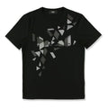 Men's FENDI Crew Neck Geometry Short Sleeve Black FAF532-AAY5-F0GME