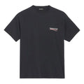 Men's Balenciaga Alphabet Printing Short Sleeve Black 641675TIV521070