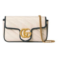 (WMNS) Gucci Marmont Series Shoulder Bag Mini White 574969-0OLFX-9085