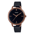 CASIO ENTICERSeries es Quartz Waterproof Black Analog LTP-E415MBR-1CDF