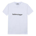 Balenciaga SS21 Cotton Round-neck White 612964TIV549040