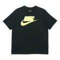 Nike Sportswear Chest Large Printing Short Sleeve Black Yellow Blackyellow CK2227-013