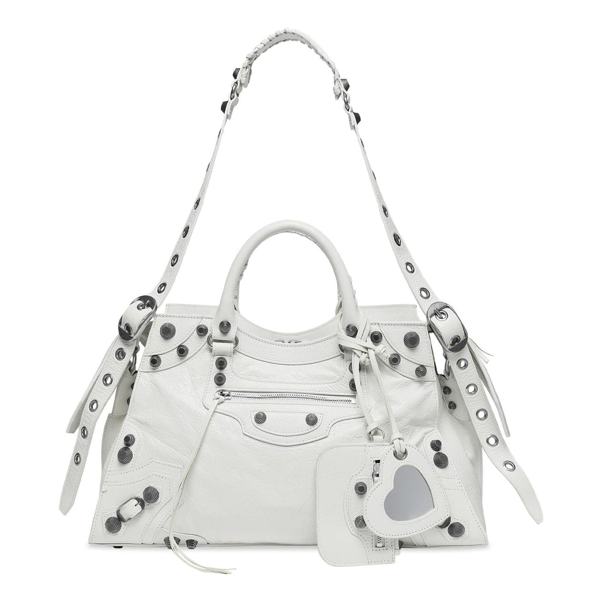 (WMNS) Balenciaga Neo Cagole City Handbag 'White' 700451210B09104