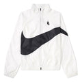 Nike Lab Heritage Jacket White Black BIG SWOOSH 'Black White' AA1569-100