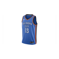 Nike NBA SW Fan Edition Oklahoma City Thunder Paul George No. 13 Jersey 'Blue' 864497-409