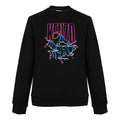 Men's KENZO Embroidered Long Sleeves Sports Black F965SW1084ME-99