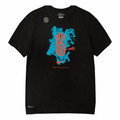 Nike DRI-FIT Kyrie Kyrie Irving Basketball Short Sleeve 'Black Blue' BQ3604-011