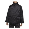 (WMNS) Nike Brand Logo Stand Collar Solid Color Casual Sports Hoodless Padded Clothes Black DD4647-010