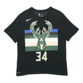Nike NBA 19-20 Milwaukee Bucks Antetokounmpo Tee Black BQ1547-024