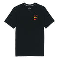 Men's Nike Contrasting Colors Logo Sports Round Neck Short Sleeve Black T-Shirt DJ4392-010