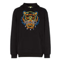 Men's KENZO Fluorescence Tiger Head Cotton Loose Black F955SW4234XF-99