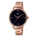 CASIO Quartz Waterproof Black Analog LTP-E415PG-1CDF