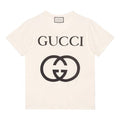 Gucci Interlock G Large Short Sleeve Unisex Creamy White 493117-X3Q35-7561