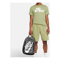 Nike Hayward Full Print logo Athleisure Casual Sports Backpack Schoolbag Student Dark Grey Grayblack DQ5617-010