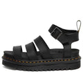 (WMNS) Dr. Martens Blaire Leather Sandals Black 24235001