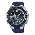 CASIO EDIFICE Limited Edition Solar Powered Sapphire Crystal Mens Blue Analog/Digital Combo ECB-10AT-1A